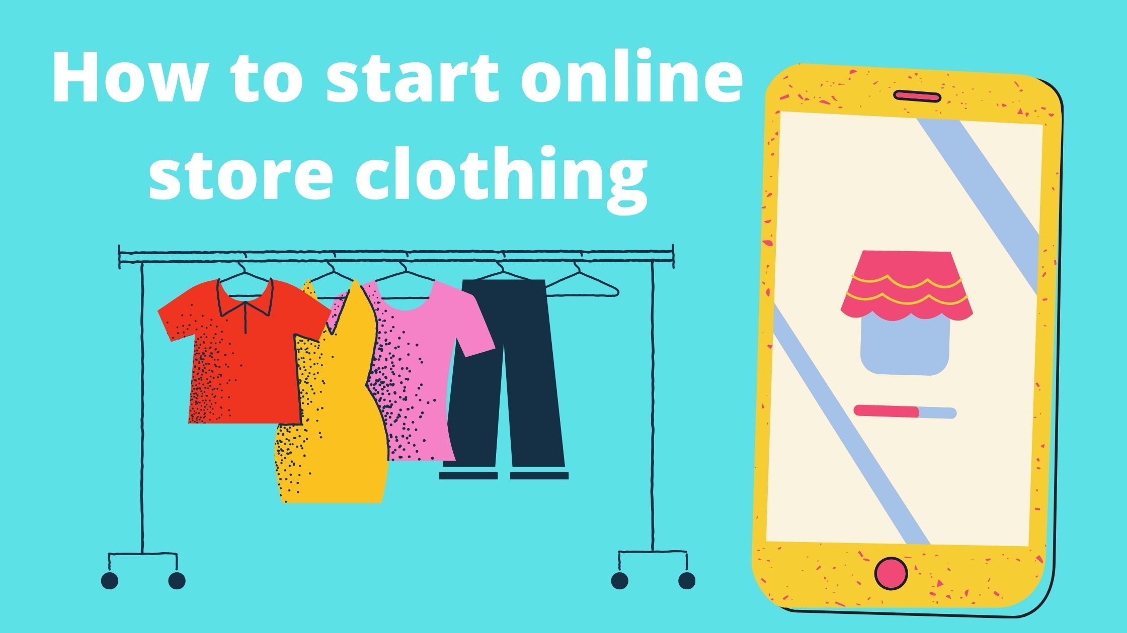How to start online store clothing