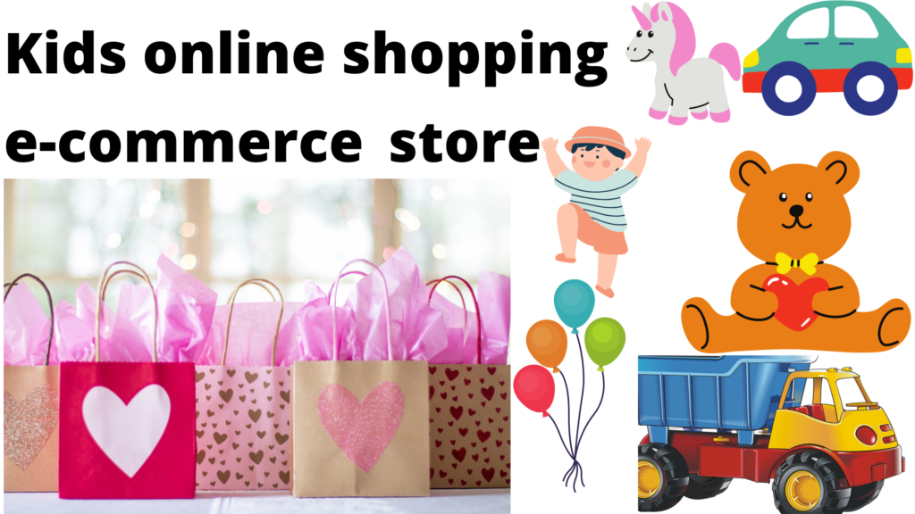 kids online shopping ecommerce store