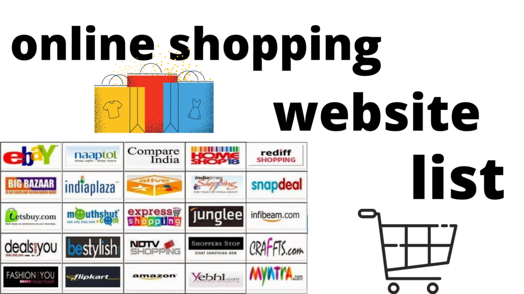 online shopping website list